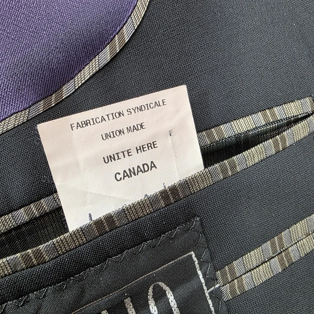 44XL Jack Victor Men's Sport Coat Black 3Sixty5 100% Italian Wool Blazer Jacket